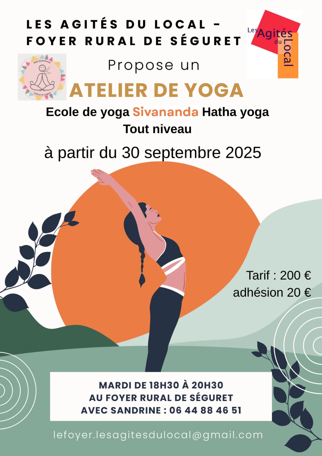 Cours de Yoga à Séguret