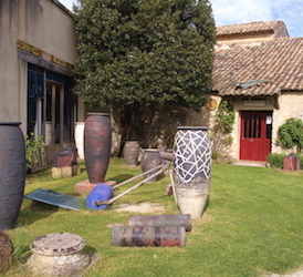 Création d'Alain Berthéas, céramiste d'art