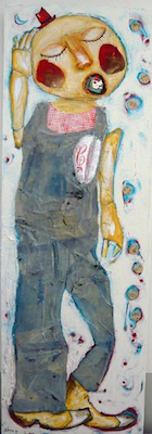 Chante, Oeuvre de Bilooo, artiste à Séguret