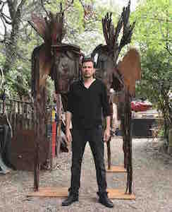 Julien Allègre, artiste sculpteur Séguret