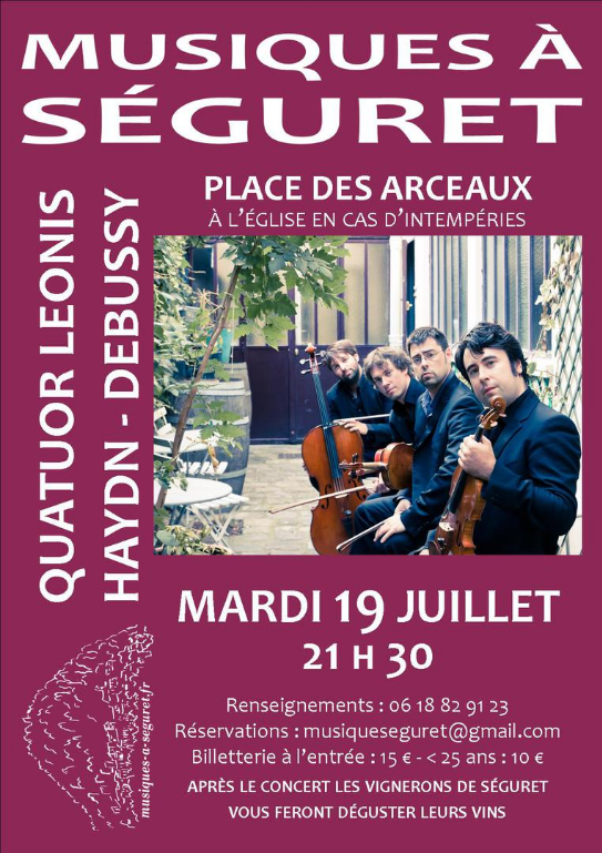 Affiche concert 