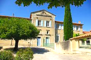 Ecole de Séguret, façade est