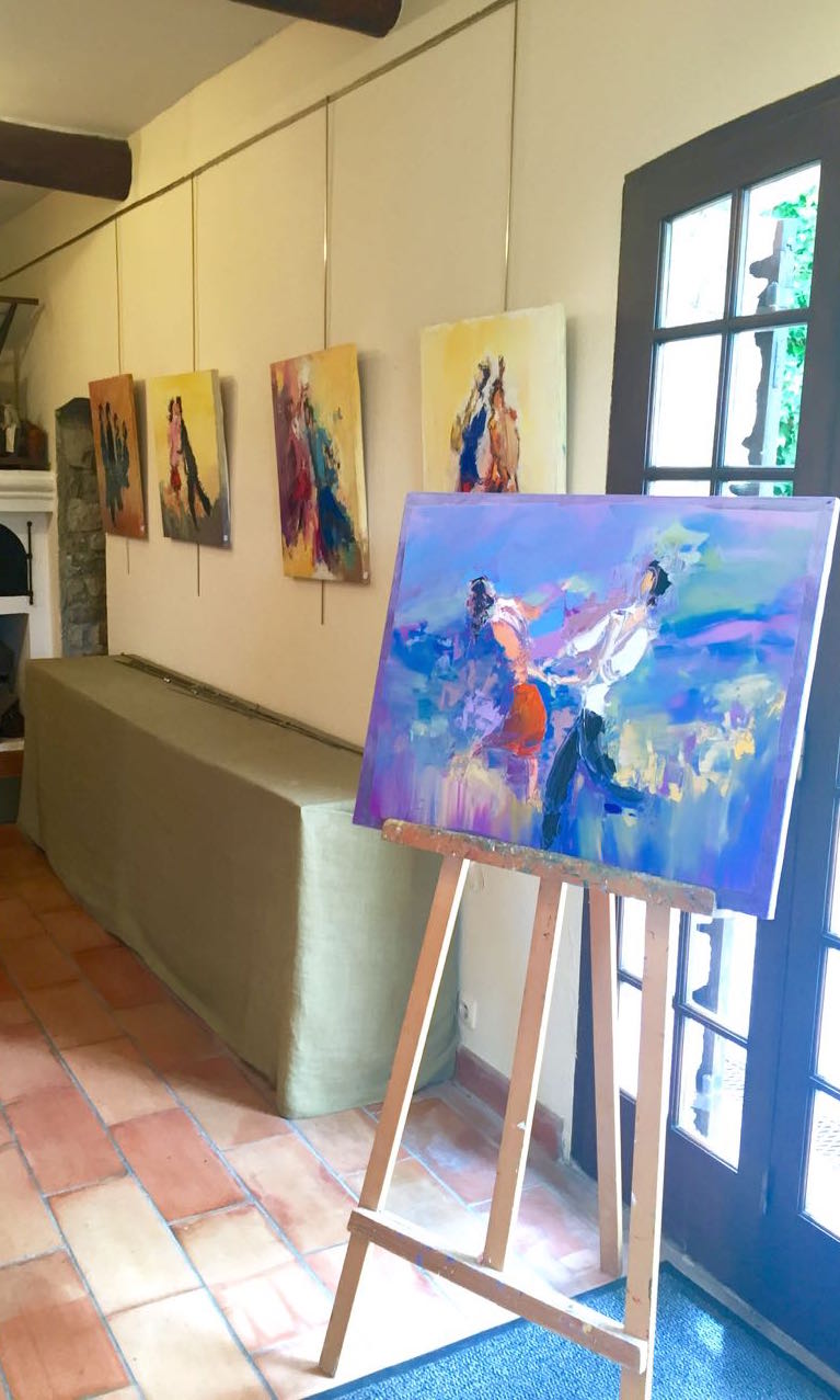 Exposition de peintures à la Chapelle Sainte Thècle de Séguret