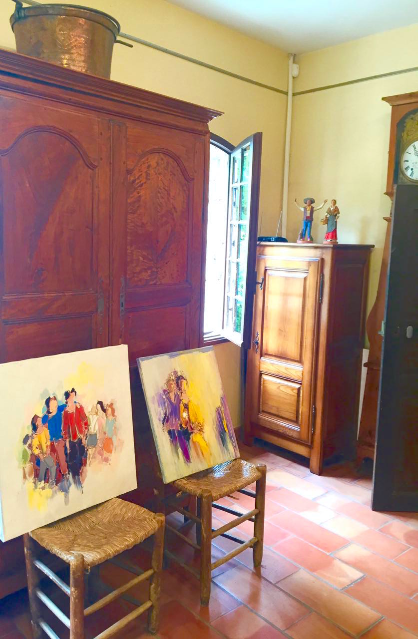 Exposition de peintures à la Chapelle Sainte Thècle de Séguret