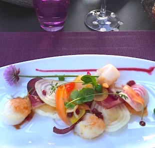 Plat du restaurant Le Mesclun à Séguret