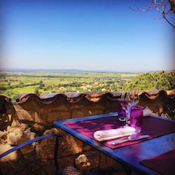 Restaurant Le Mesclun à Séguret