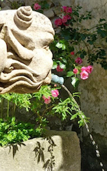 fontaine des Mascarons à Séguret